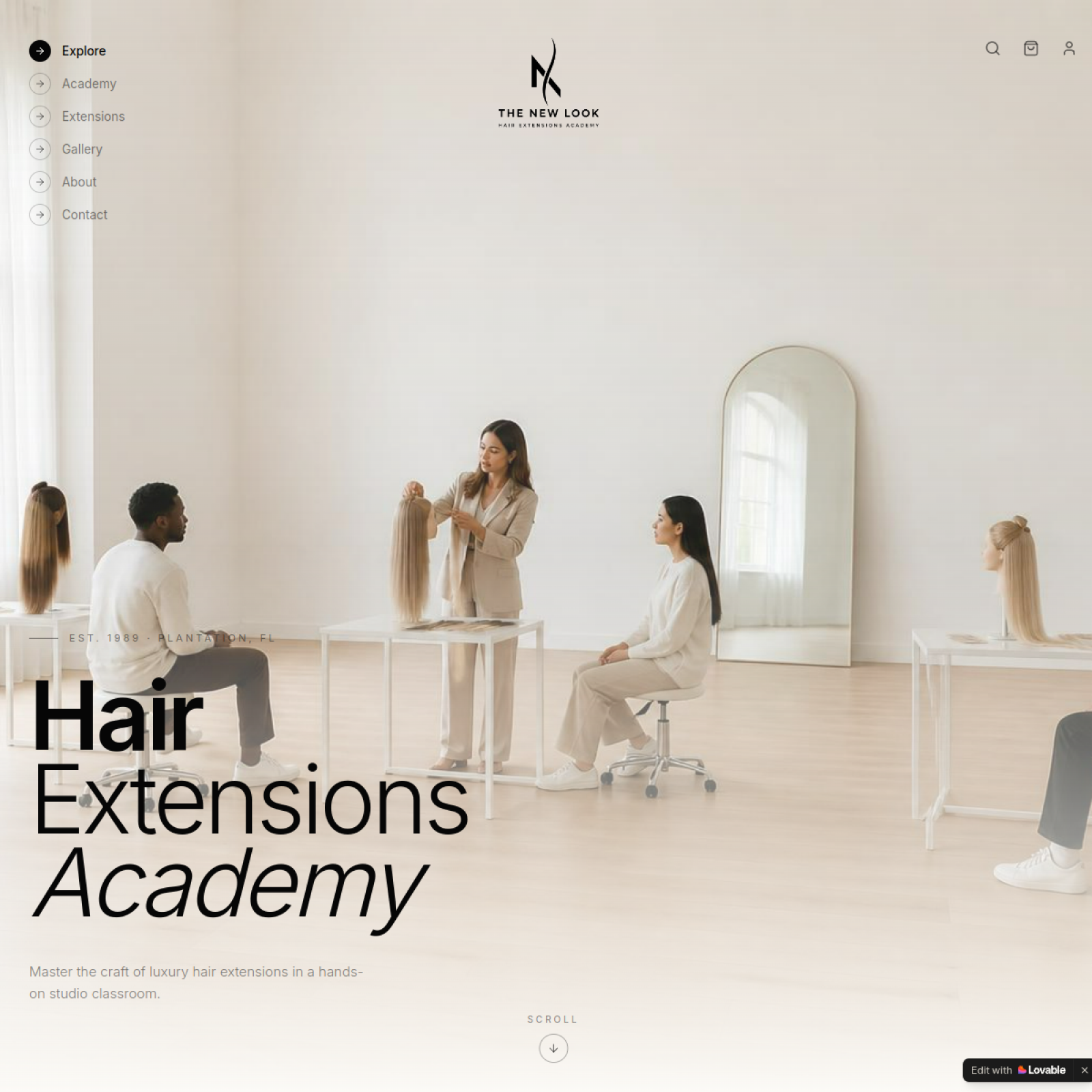 New Look Hair Academy